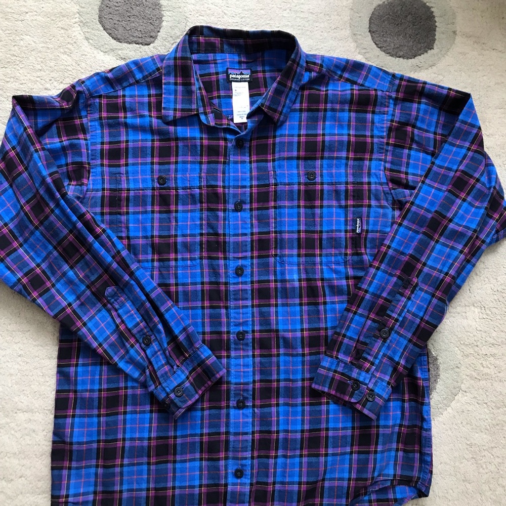 Patagonia Organic Pima Cotton Men’s Flannel MED